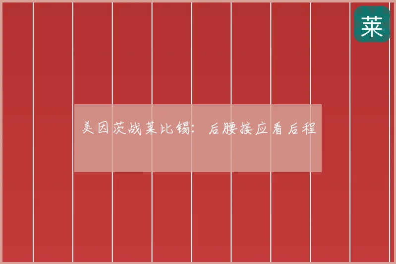 美因茨战莱比锡:后腰接应看后程
